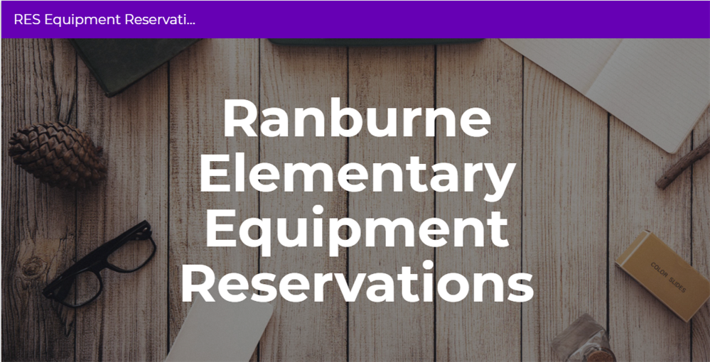 RES Equipment Reservation